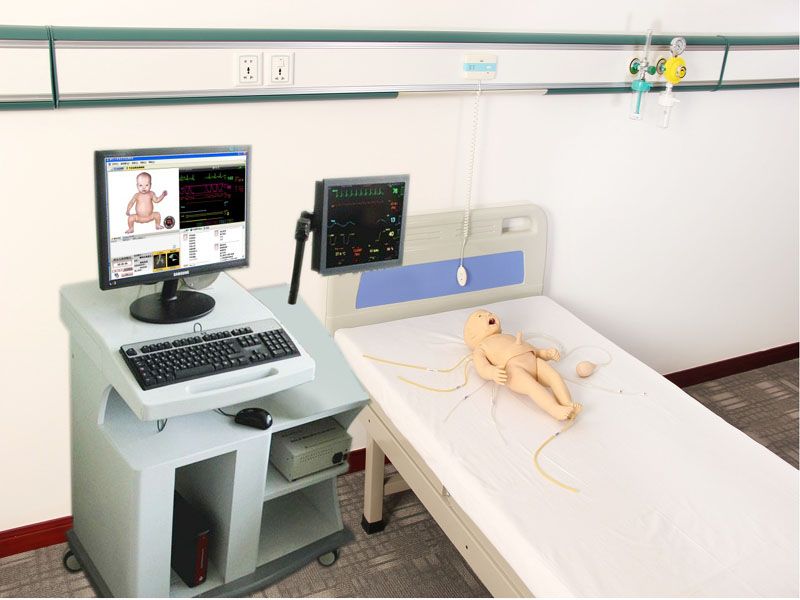 高智能数字化新生儿综合急救技能训练系统（ACLS高级生命支持、计算机控制）1